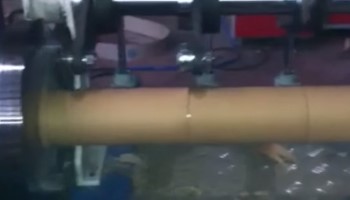 Automatic Tube cutting machine, cardboard core